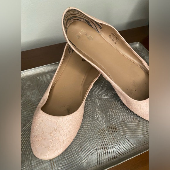 Mix6 baby pink ballet flats snake embossed 💕🐍 - Picture 5 of 5